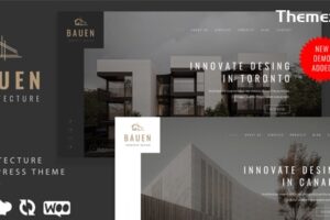 BAUEN v9.3.3-建筑与室内元素WordPress主题