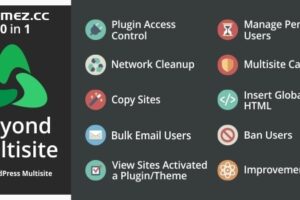 Beyond Multisite v1.17.1-WordPress网络管理员实用程序