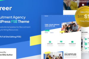 Kareer v1.0.0-人力资源与招聘机构FSE WordPress主题