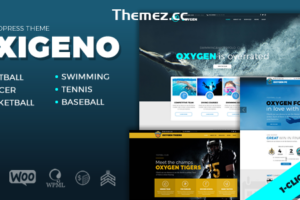 Oxigeno v1.4.1–体育俱乐部和团队WordPress主题