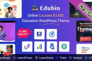 Edubin v9.3.10-教育LMS WordPress主题