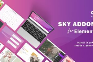 Sky Addons v2.1.0-用于Elementor页面生成器WordPress插件