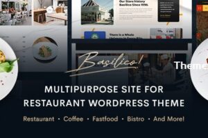Basilico v1.0.0-餐厅和咖啡馆WordPress主题