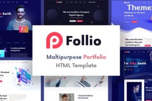 Follio-多用途HTML5模板