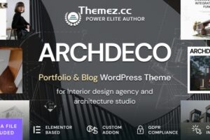 Archdeco v1.0.9-建筑与室内设计机构作品集WordPress主题