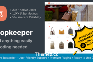 Shopkeeper v5.6-响应式WordPress主题