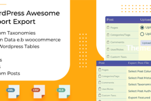 WordPress Awesome Import & Export Plugin v4.1.1