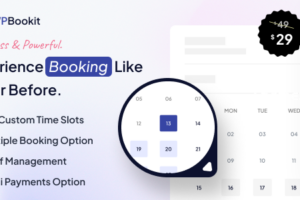 WPBookit v1.6.4-预约WordPress插件