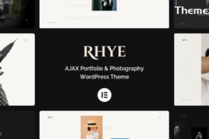 Rhye v3.9.1–AJAX作品集WordPress主题