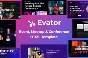 Evator-活动、会议和聚会HTML模板