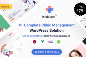 KiviCare v2.2.13-医疗诊所和患者管理WordPress主题