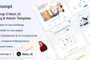 Prompt – Modern & Multipurpose Next.JS Template