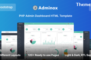 Adminox-PHP管理和仪表板模板