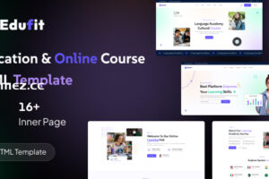 Edufit-教育和在线课程HTML模板