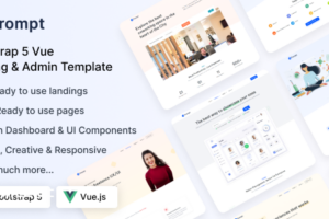 Prompt-现代多用途Vue模板