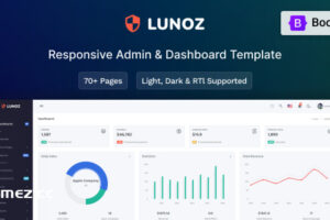 Lunoz v2.0-管理和仪表板模板