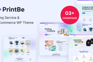 PrintBe v1.0.12-打印服务和WooCommerce WP主题