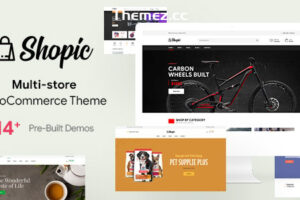 Shopic v2.3.7-多商店WooCommerce WordPress主题