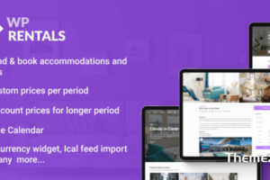 WP Rentals v3.13.1-预订住宿WordPress主题