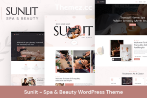 Sunlit v1.0.3-水疗与美容WordPress主题