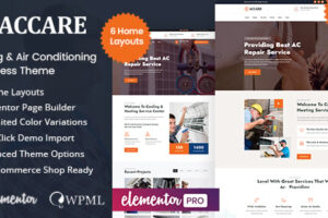 Accare v1.4-供暖与空调WordPress主题