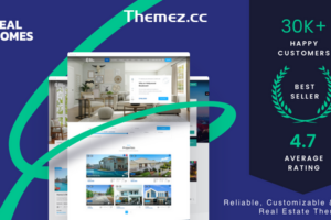 RealHomes v4.3.7-房地产销售和租赁WordPress主题