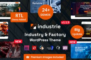 Industrie v1.1.9-工厂和工业WordPress主题