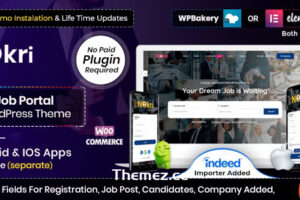 Nokri v1.6.1-工作板WordPress主题