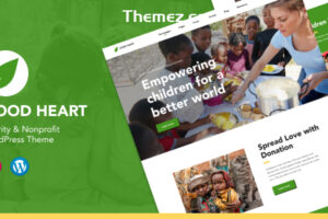 GoodHeart v1.0.2-慈善与非营利组织Elementor WordPress主题