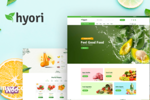 Hyori v1.3.2-有机食品WooCommerce主题