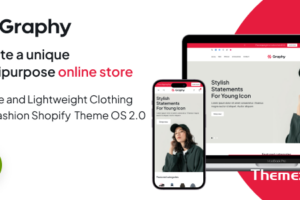 Graphy – Simple and Lightweight Clothing  and Fashion Shopify Theme OS 2.0