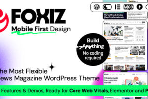 Foxiz v2.5.7-WordPress报纸新闻和杂志