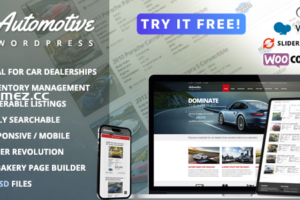 Automotive v13.3.3 -汽车经销商商务WordPress主题