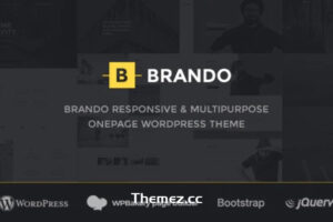 Brando v3.0-响应式多用途单页WordPress主题