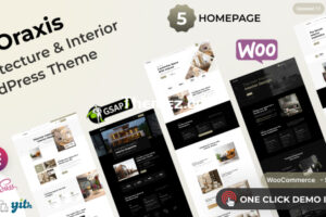 Oraxis v1.1.0-建筑与室内设计WordPress主题