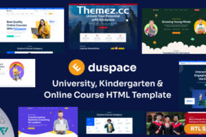 Eduspace v1.0-在线课程、教育和大学HTML模板