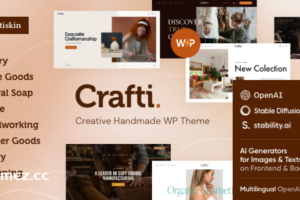 Crafti v1.8-创意手工WordPress主题