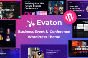 Evaton v1.0-活动会议和聚会WordPress主题