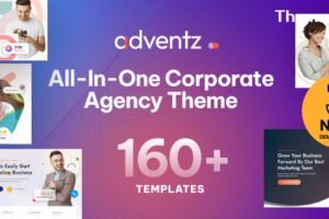 Adventz v2.0.2-企业商务WordPress主题