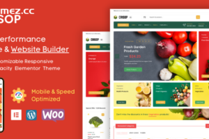 Crisop v1.1.7-Elementor杂货店和食品WooCommerce主题