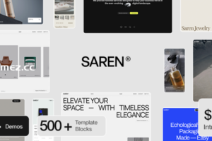 Saren v1.4.7-多概念WooCommerce WordPress主题