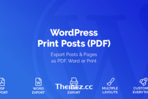 WordPress Print Posts & Pages (PDF) v1.5.12