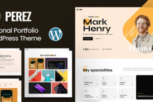 Perez v1.0-个人作品集WordPress主题