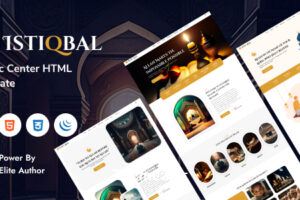 Istiqbal-伊斯兰中心和清真寺HTML5模板