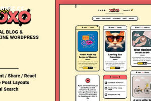 Xoxo v2.1.2-博客和杂志WordPress主题
