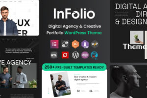 Infolio v1.0.6-数字代理和创意组合WordPress Elementor主题