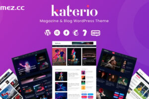 Katerio v1.5.1-杂志和博客WordPress主题