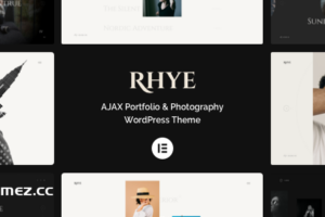 Rhye v3.9.3–AJAX作品集WordPress主题