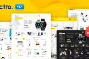 Electro v3.5.7-电子商店WooCommerce主题