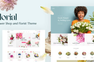 Florial v1.2.2–花店WooCommerce WordPress主题